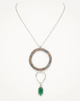 Verdibloom Necklace • Green Onyx
