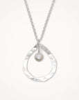 Organic Teardrop Necklace • Freshwater Pearl