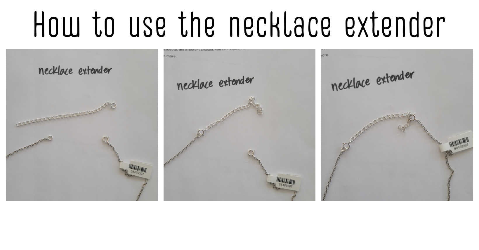 Necklace Extenders