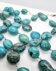 Turquoise Wire Wrapped Necklace