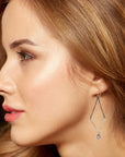 Valley Earrings • Amethyst
