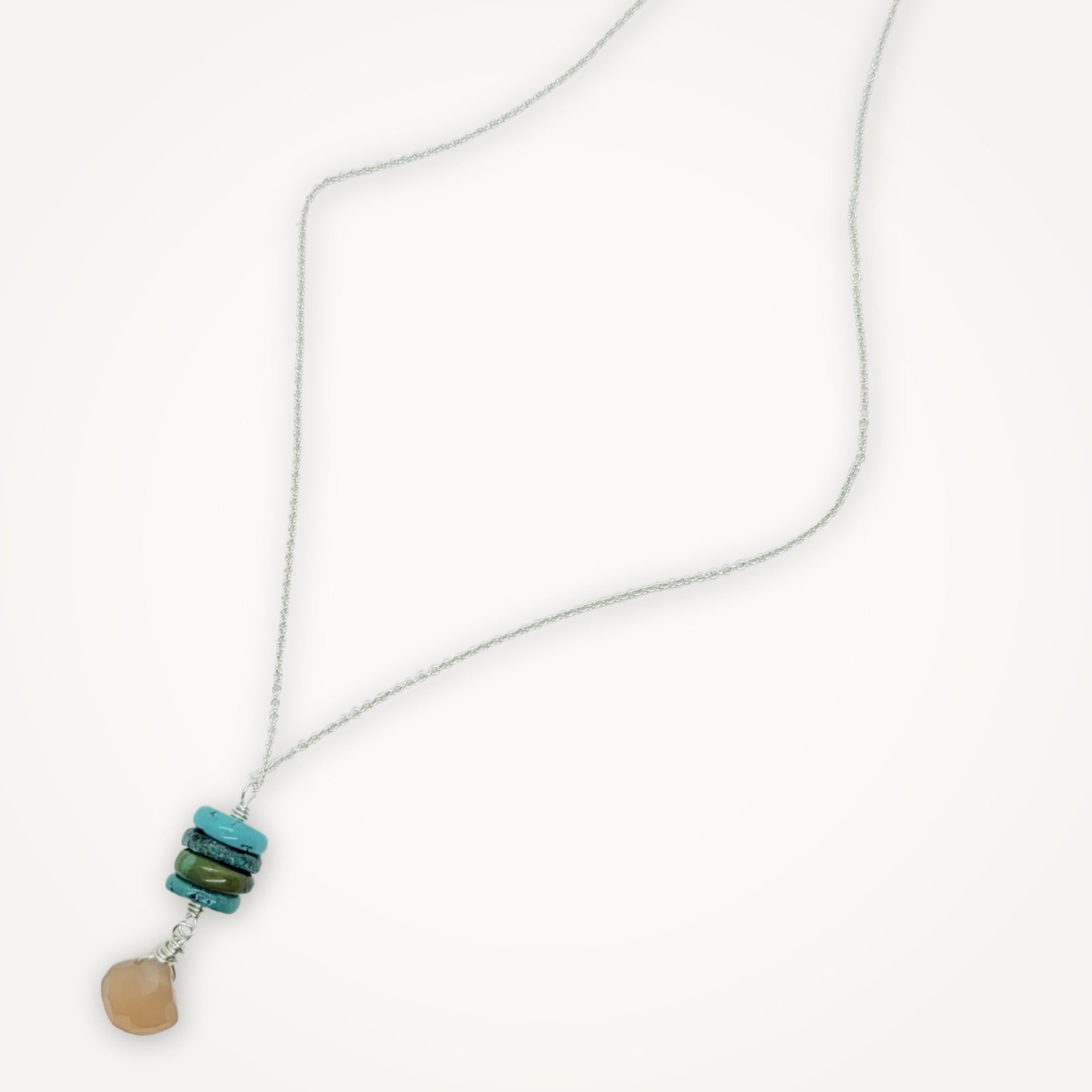Stacked Necklace • Turquoise