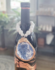 Chinoiserie Oyster Shell • Wine Bottle Charm or Napkin Ring