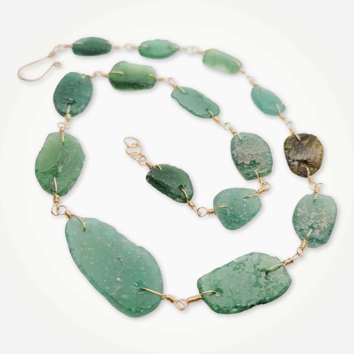 Roman Glass Artifact Necklace
