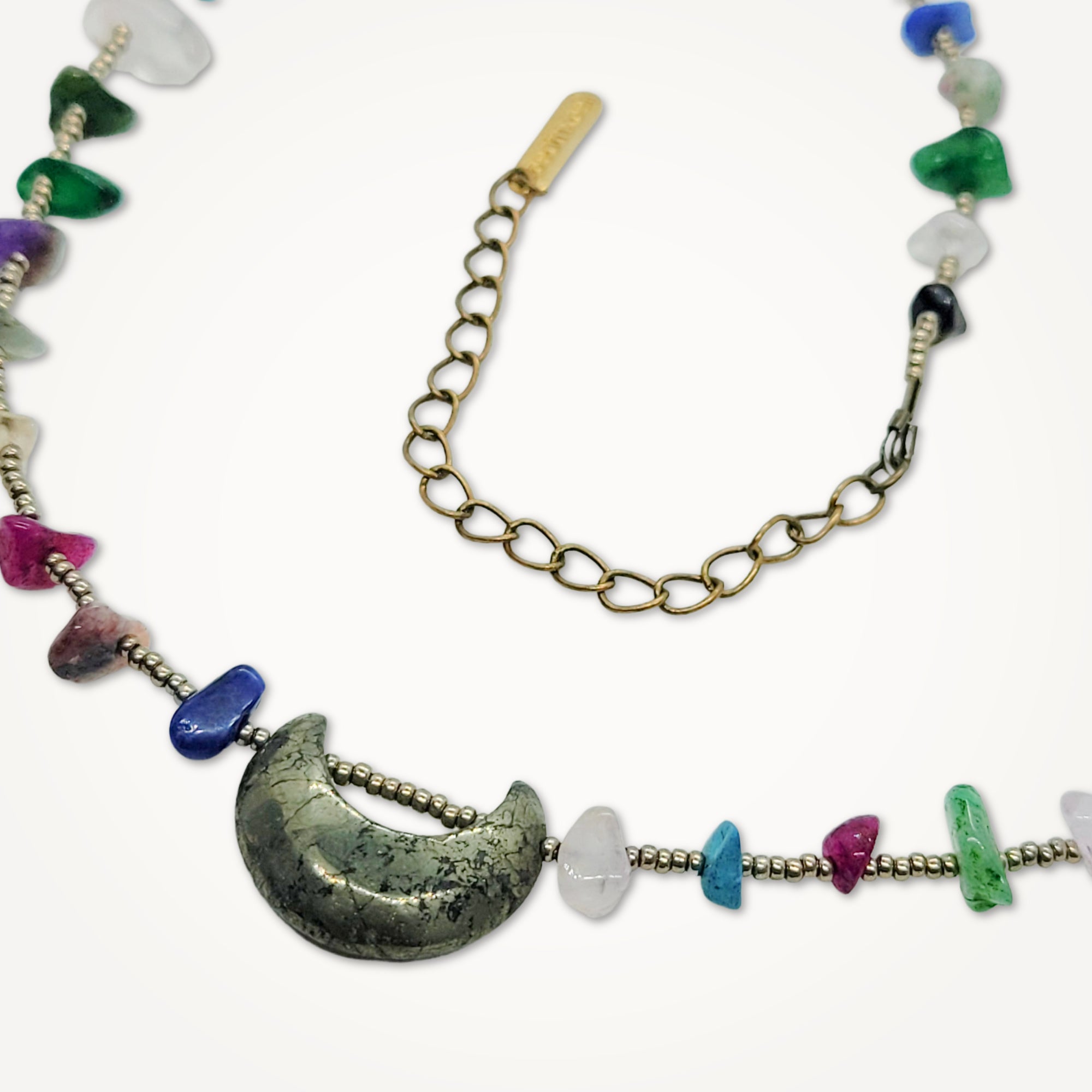 Hematite + Gemstone Spectrum Necklace