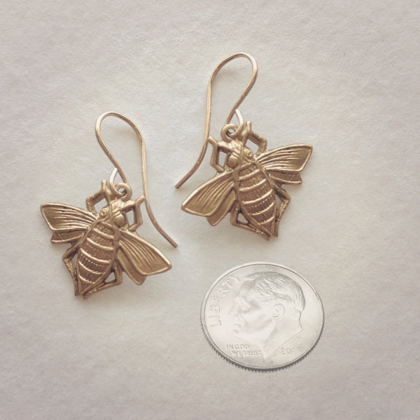 Honey Bee Earrings