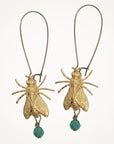 Bejeweled Fly Earrings