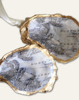 Boston Map Ornament • Oyster Shell