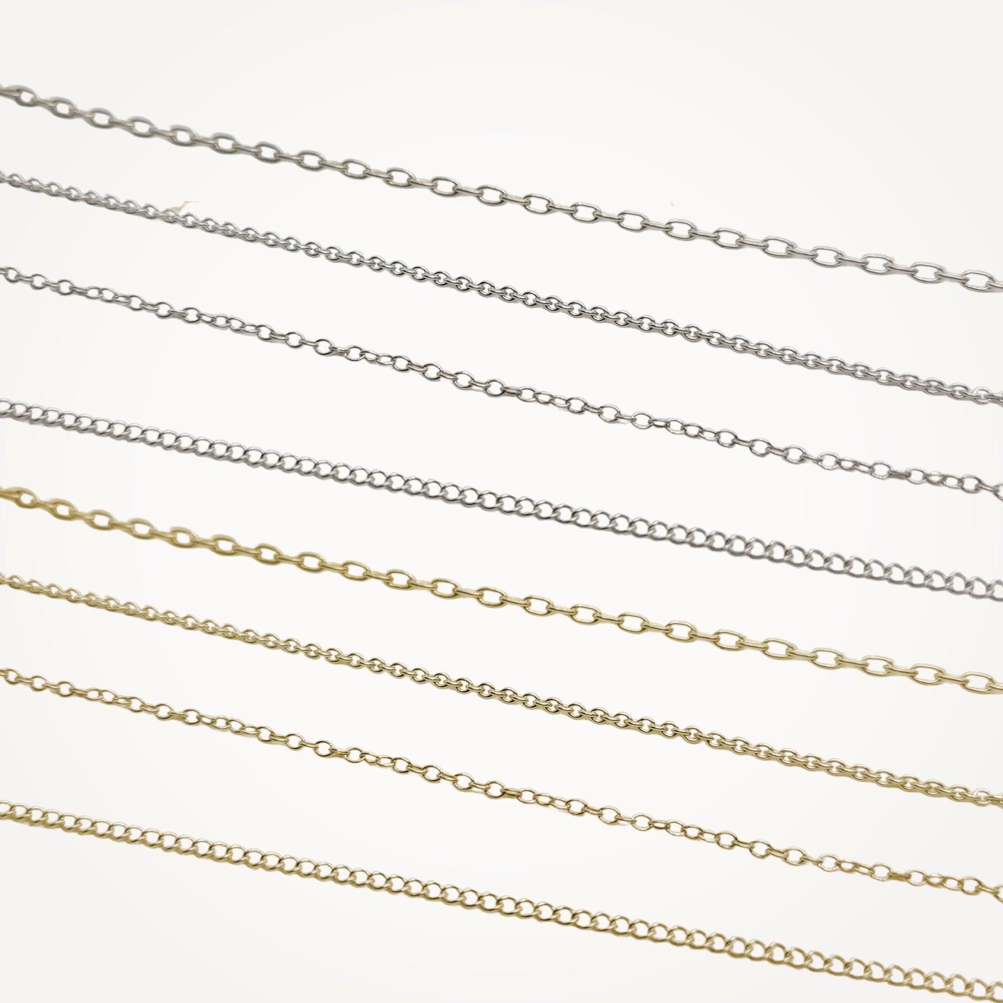 Plain Chain • Choice of Metal • Choice of Style