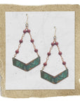 Chevron Perles Earrings