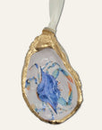 Blue Crab Ornament • Oyster Shell