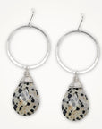 Meridian Earrings • Dalmatian Jasper