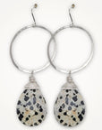 Meridian Earrings • Dalmatian Jasper