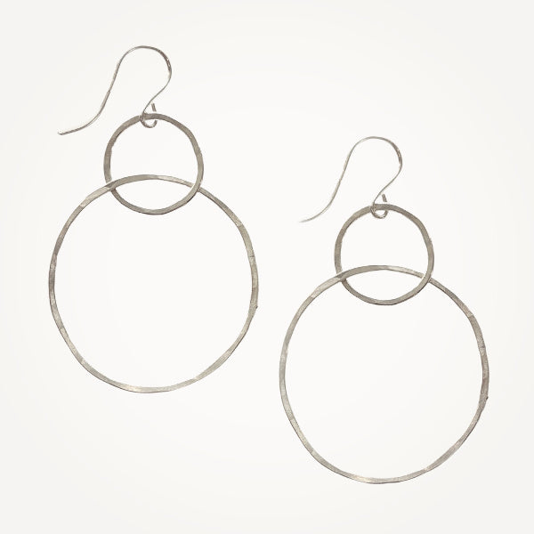 Moonstruck Earrings • Double Hoop