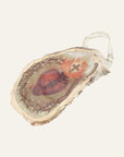 Sacred Heart Ornament • Oyster Shell