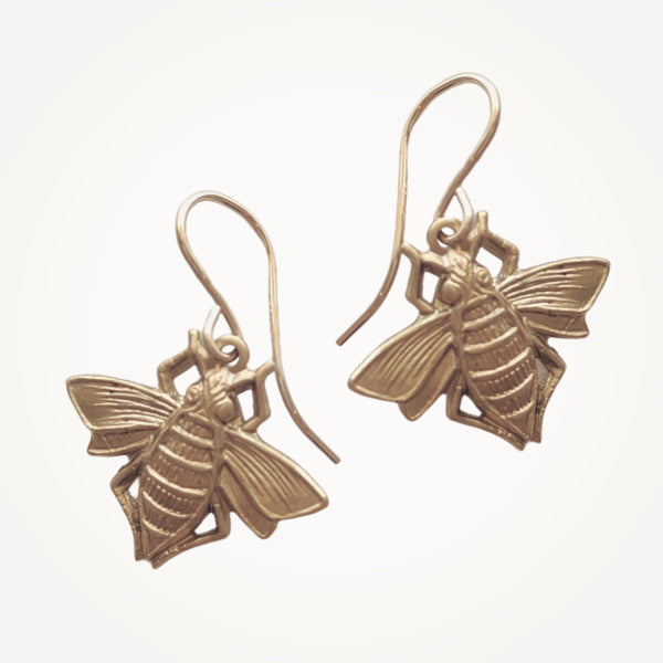 Honey Bee Earrings