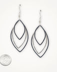 Eclipse Earrings • Three Marquise