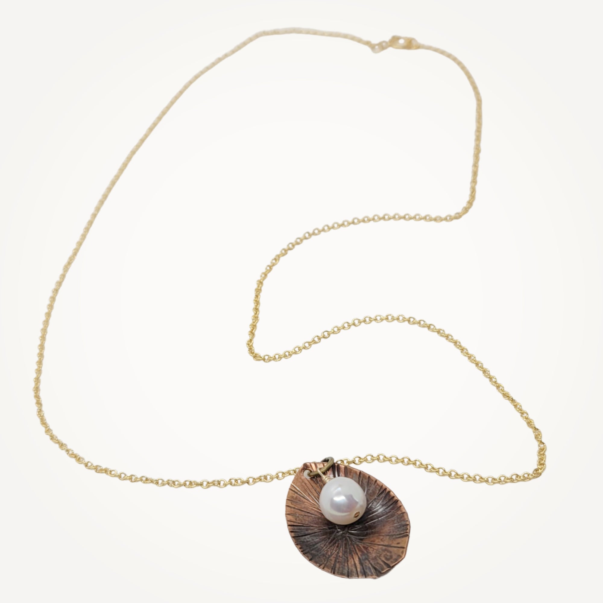 Pearl Frond Necklace