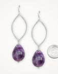 Marquise Earrings • Lilac