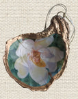 Magnolia Ornament • Oyster Shell