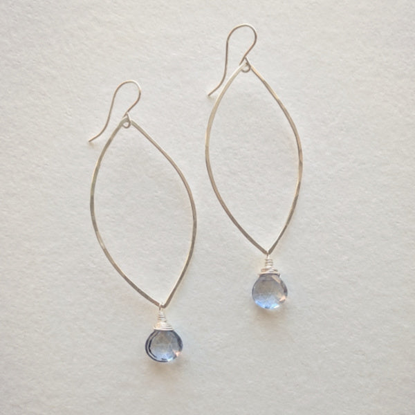 Marquise Earrings • Choice of Gemstone