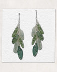Mediterranean Earrings • Green Quartz
