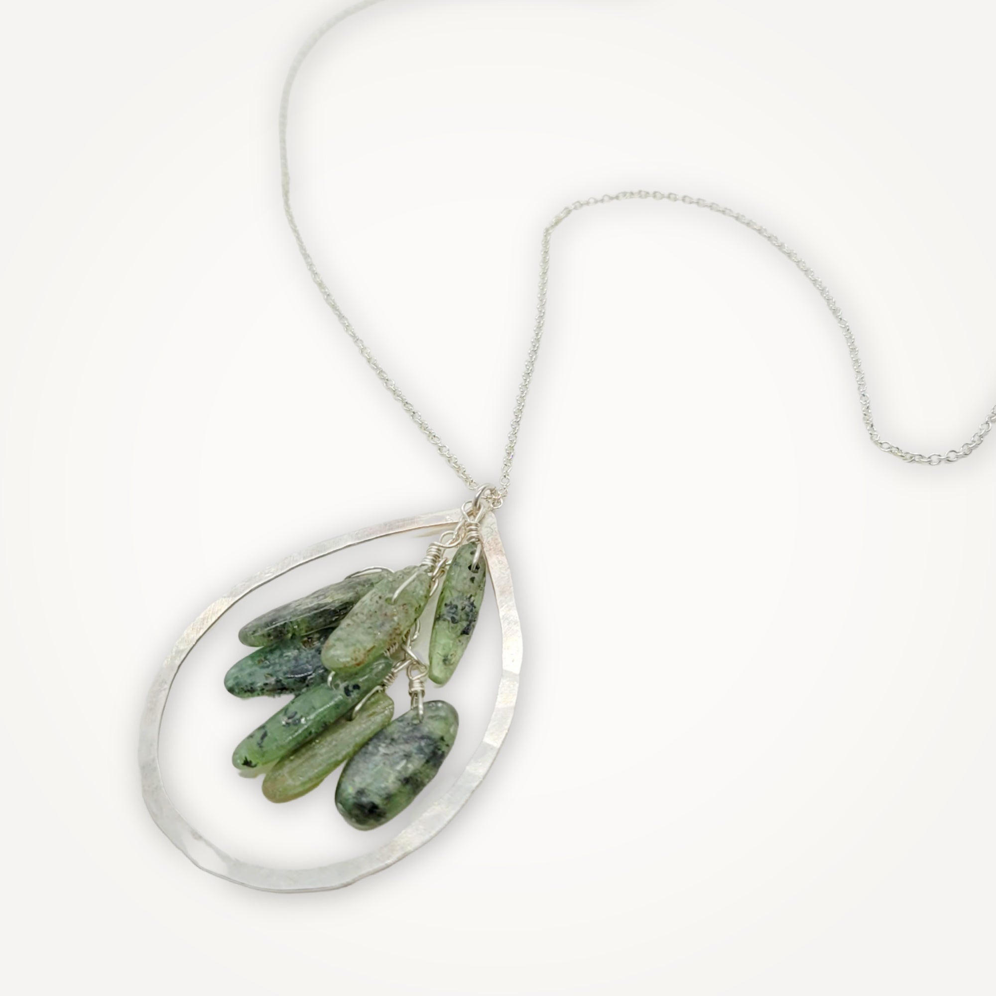 Mediterranean Necklace • Green Quartz