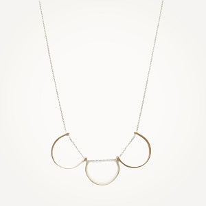 Triple Curvature Necklace