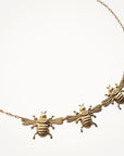 Three Bee Necklace