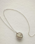 Silver Nest Necklace • Choice of Pearls