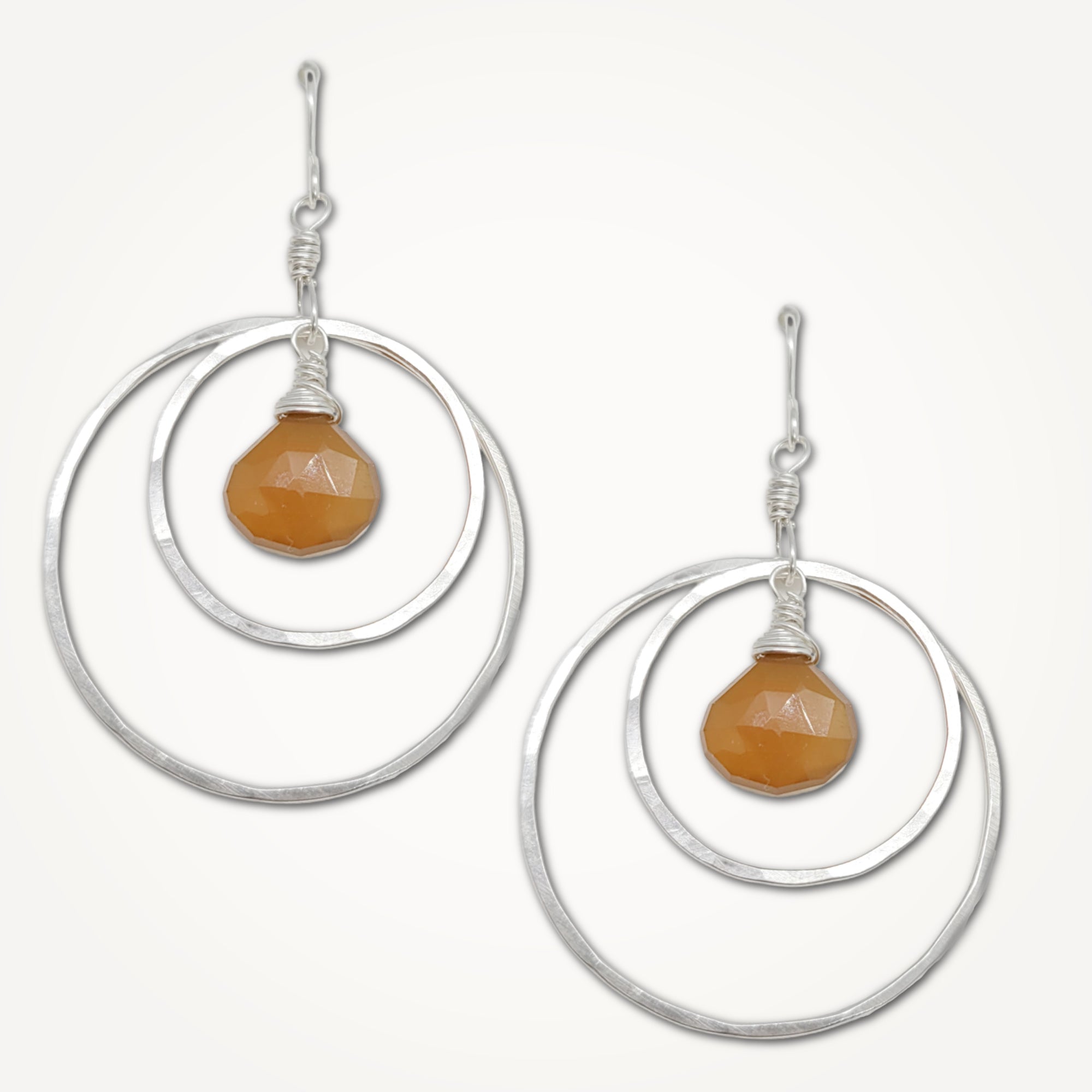 Orbit Earrings • Honey Drop