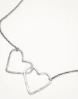 Links of Love Heart Necklace • Choice of Hearts