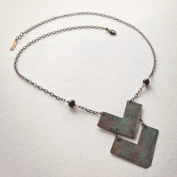 Incline Patina Necklace