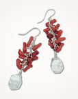 Cupolini Cluster Earrings • Red