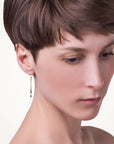 Stick Earrings • Periwinkle Pearl