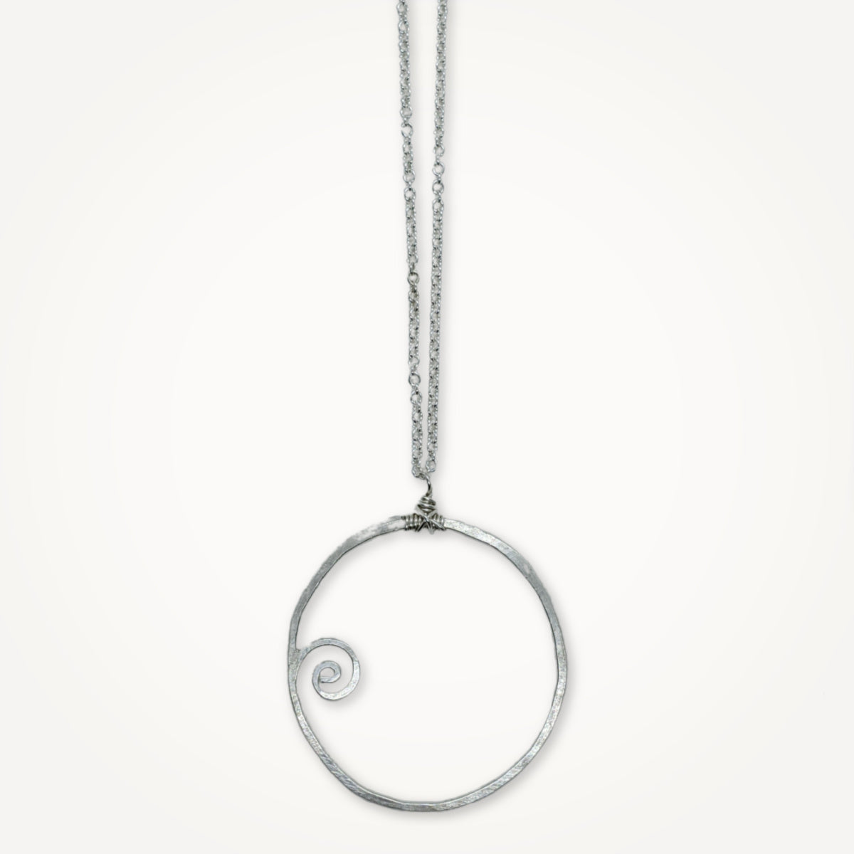 Wave Necklace • Sterling Silver