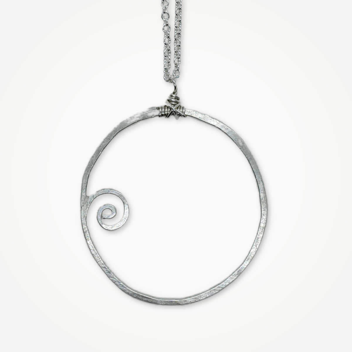 Wave Necklace • Sterling Silver