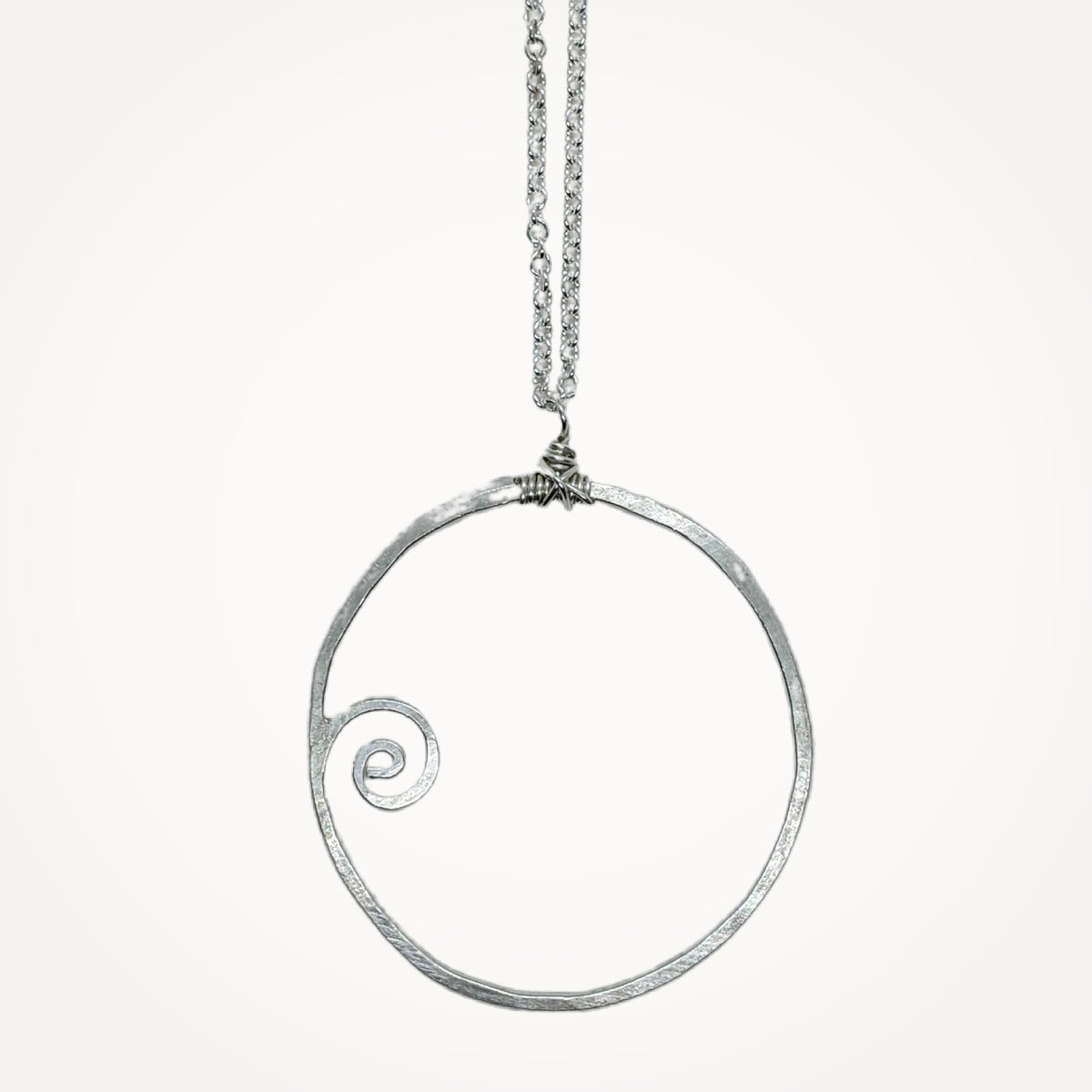 Wave Necklace • Sterling Silver