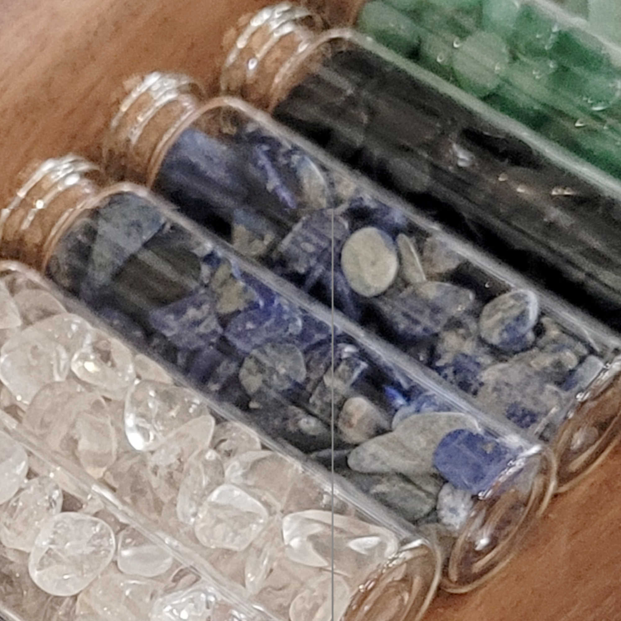 Wish Jar Gemstone Bottles