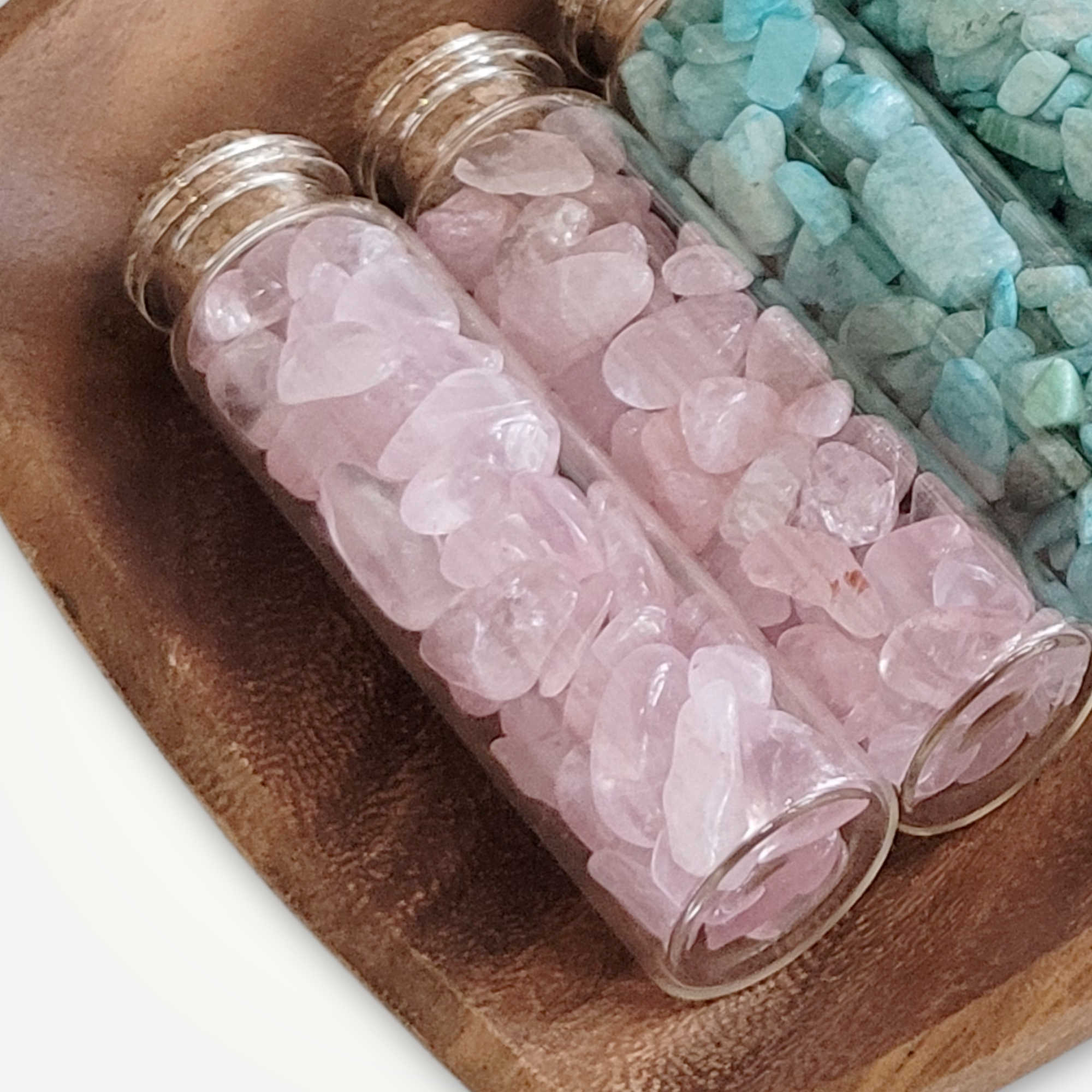 Wish Jar Gemstone Bottles
